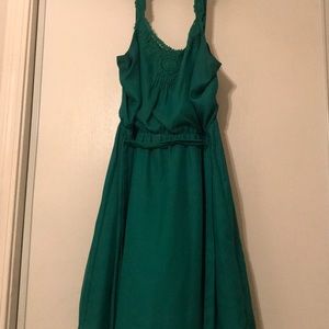 Lauren Conrad Green tank top Summer Dress